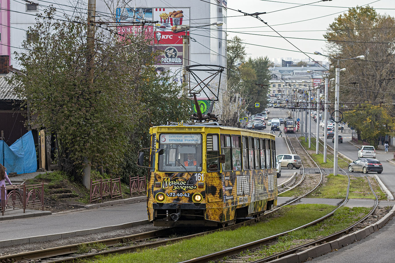 Иркутск, 71-605 (КТМ-5М3) № 161