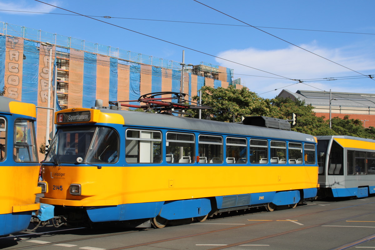 Leipzig, Tatra T4D-M1 č. 2145