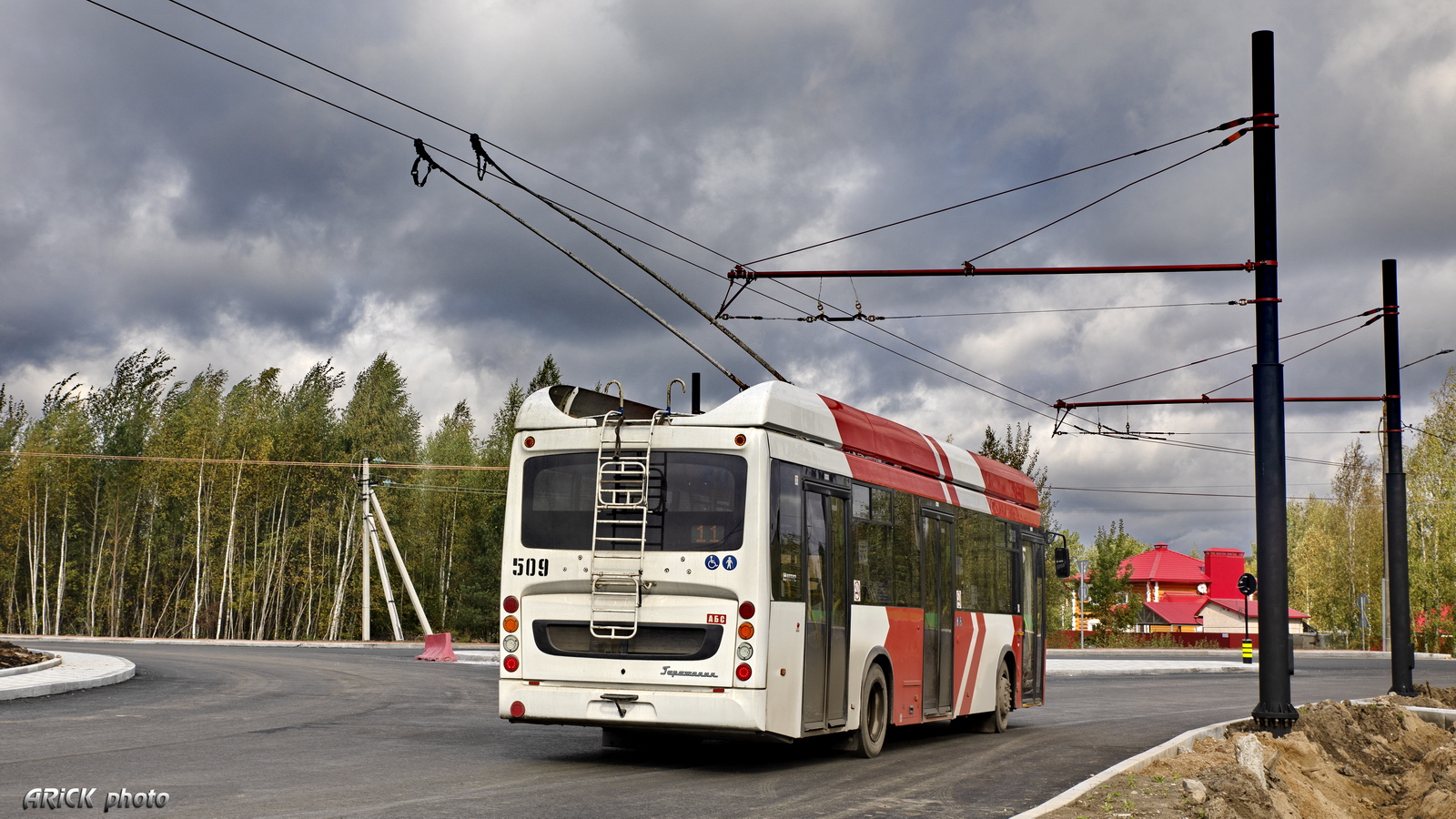Ivanovas, UTTZ-6241-10-02 “Gorozhanin” № 509; Ivanovas — Reconstruction of the road to the airport (2020)
