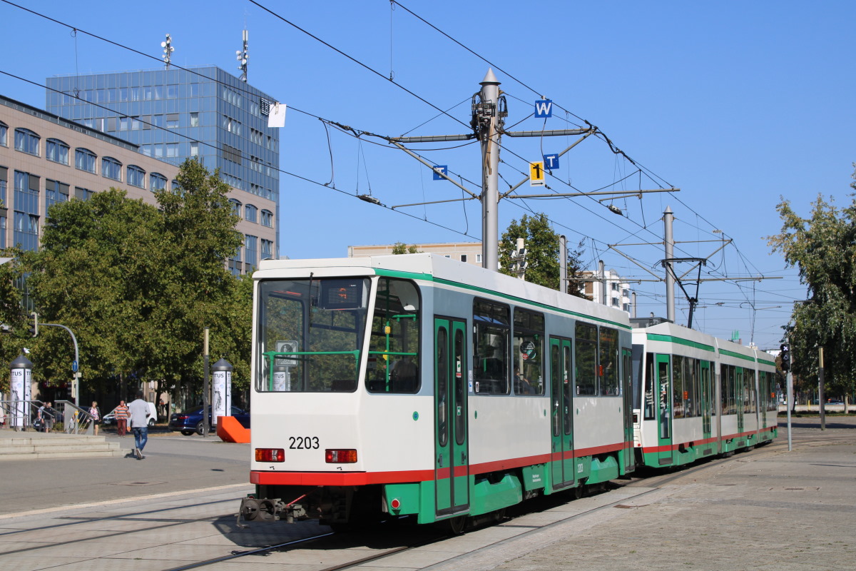 Магдебург, Tatra B6A2M № 2203