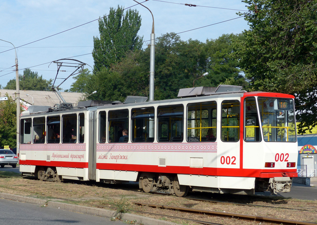 Запорожье, Tatra KT4DtM № 002