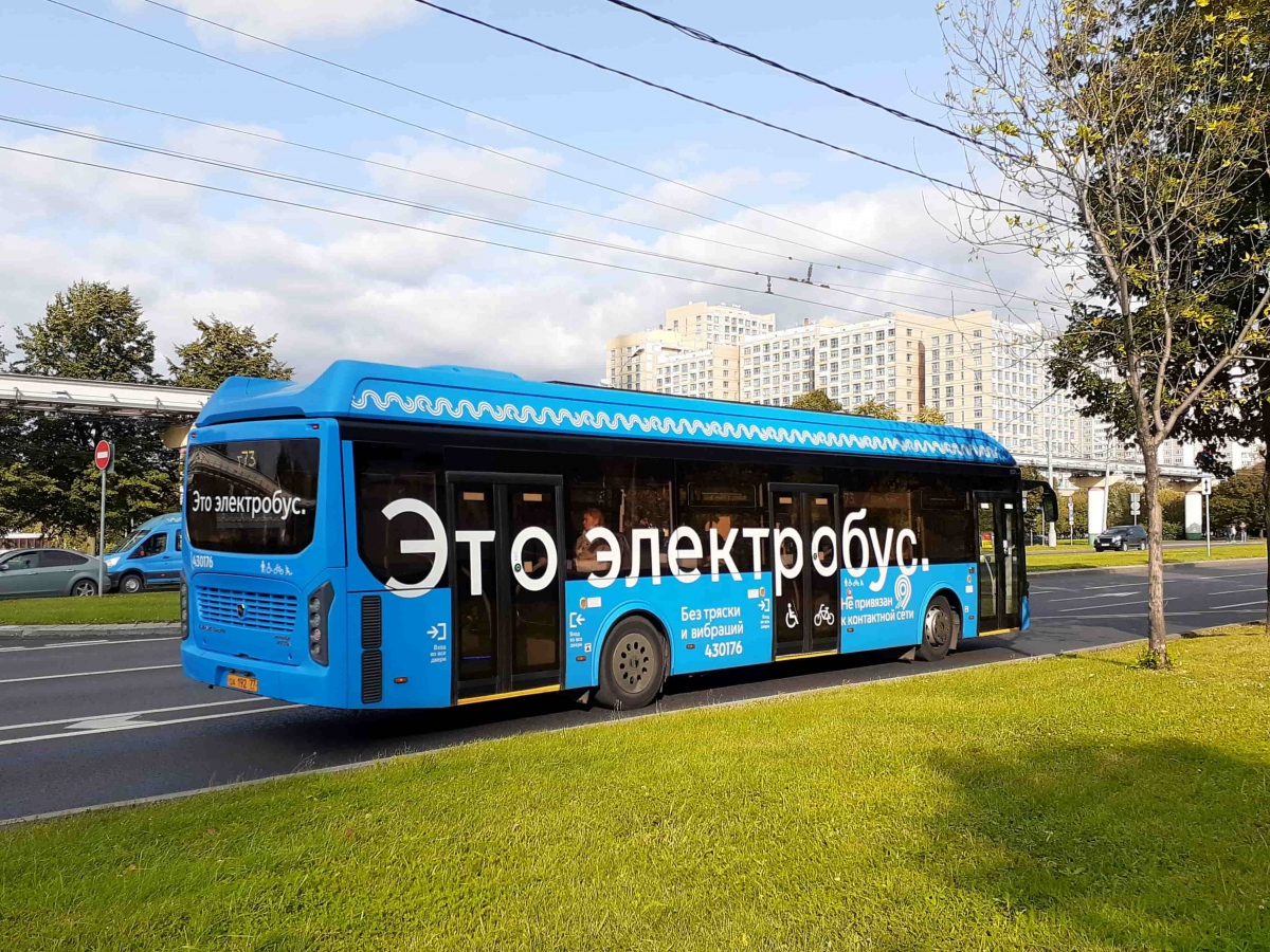 Moskva, LiAZ-6274 č. 430176 Moskva, LiAZ-6274 č. 430176