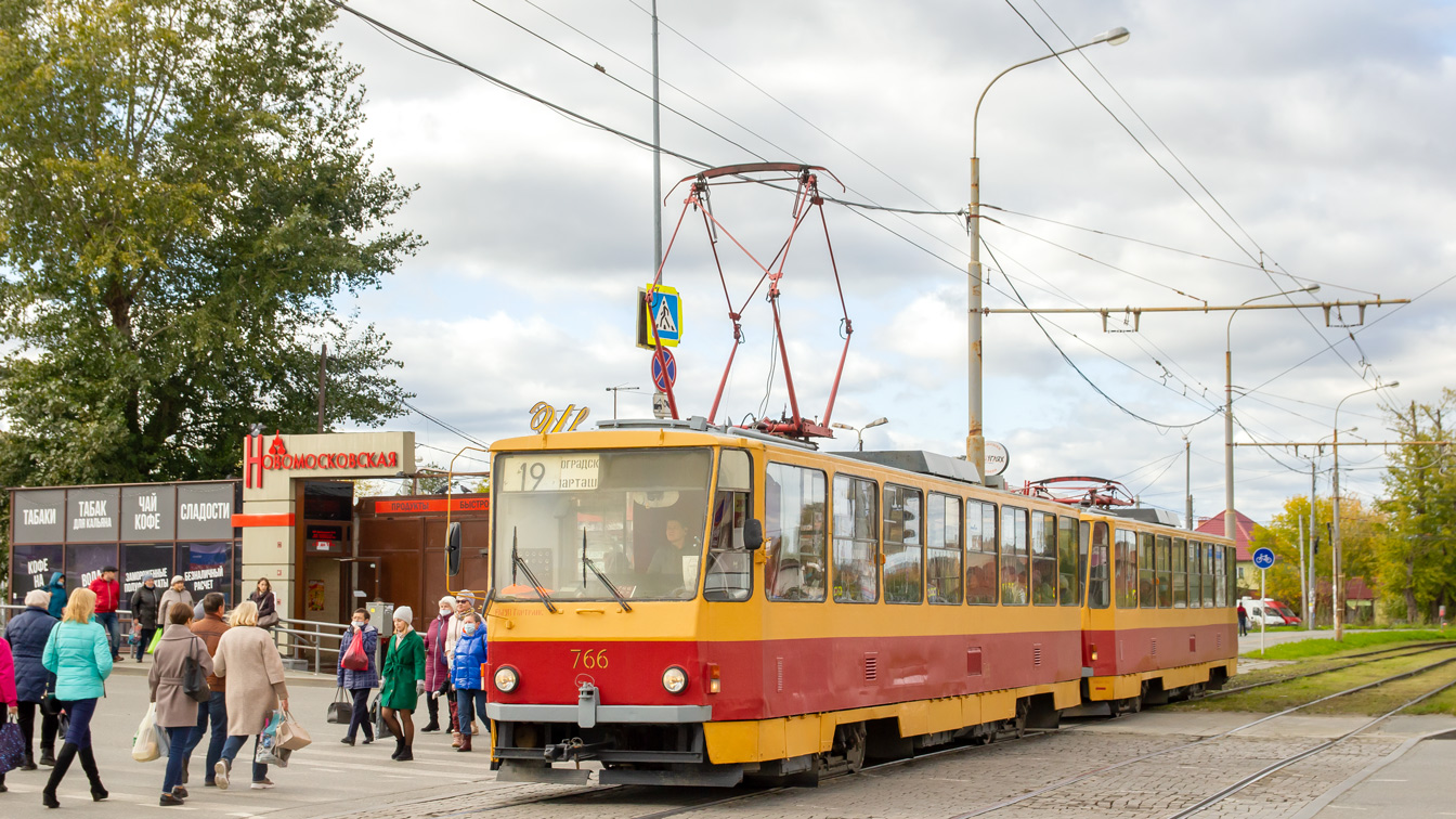 Екатеринбург, Tatra T6B5SU № 766