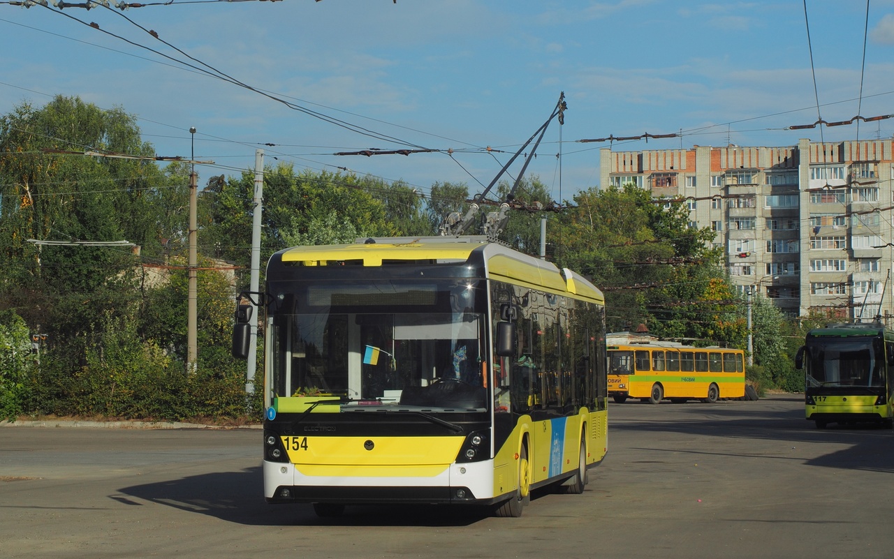 Львов, Electron T19102 № 154
