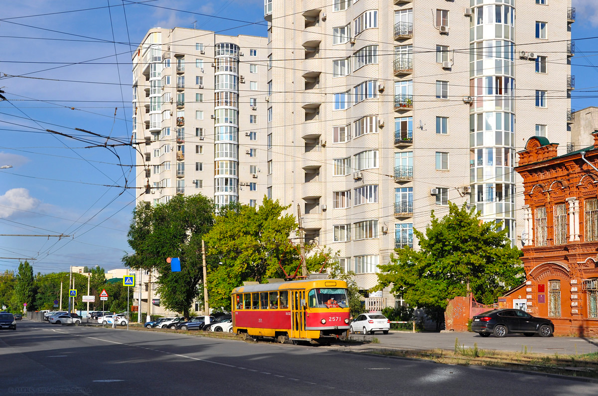 Wolgograd, Tatra T3SU (2-door) Nr. 2571