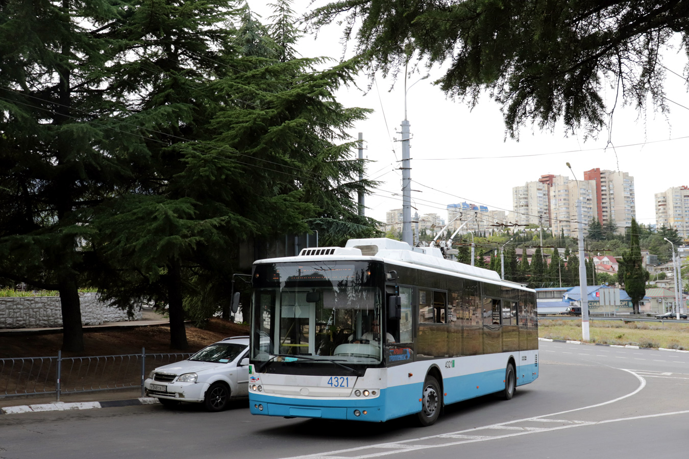 克里米亚无轨电车, Bogdan T70110 # 4321