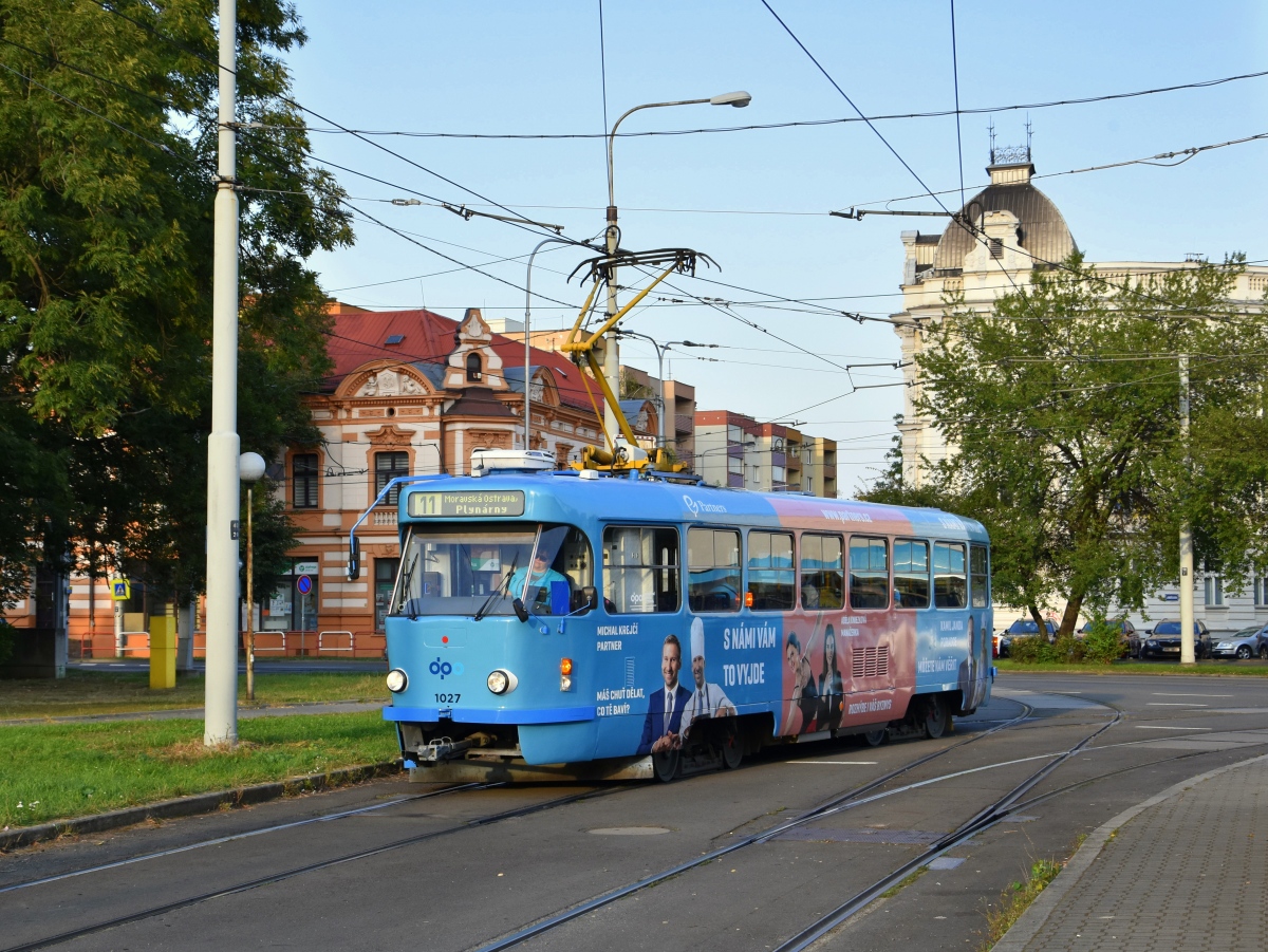 Острава, Tatra T3R.P № 1027