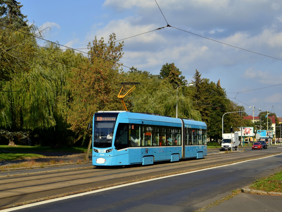 Острава, Stadler Tango NF2 № 1724