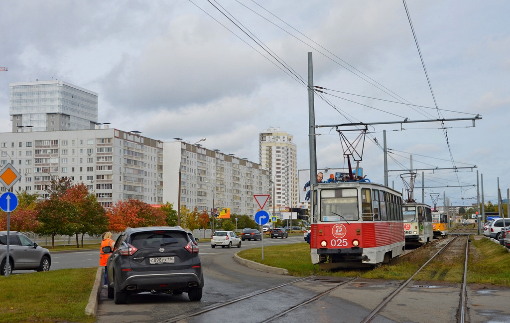 Набережные Челны, 71-605 (КТМ-5М3) № 025; Набережные Челны — Происшествия