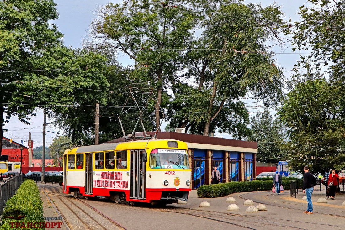 Одесса, Tatra T3R.P № 4012