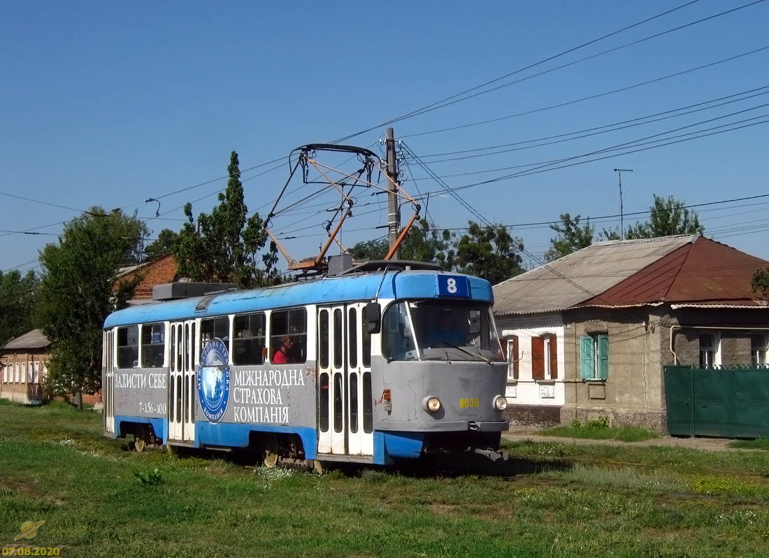 Харьков, Tatra T3M № 8039