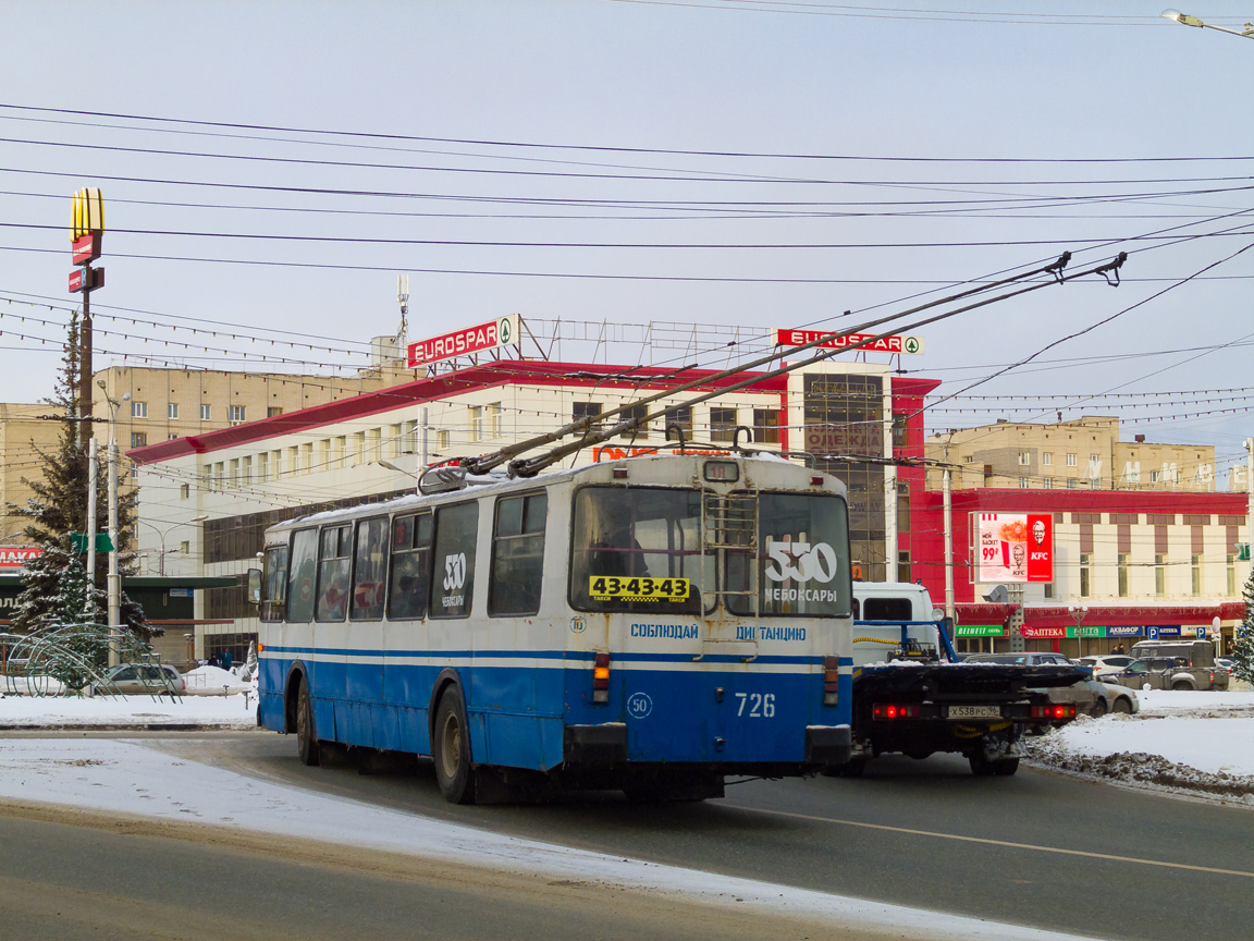 Чебоксары, ЗиУ-682Г-012 [Г0А] № 726