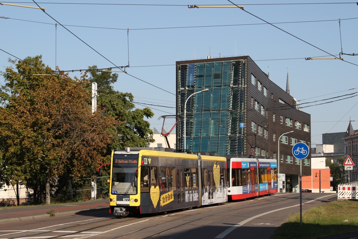 Галле, Bombardier MGT-K № 677