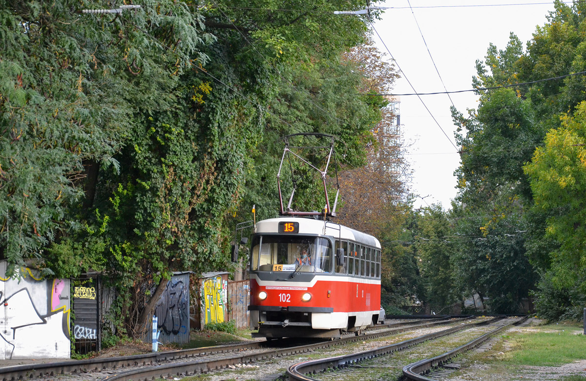 Краснодар, Tatra T3SU КВР МРПС № 102