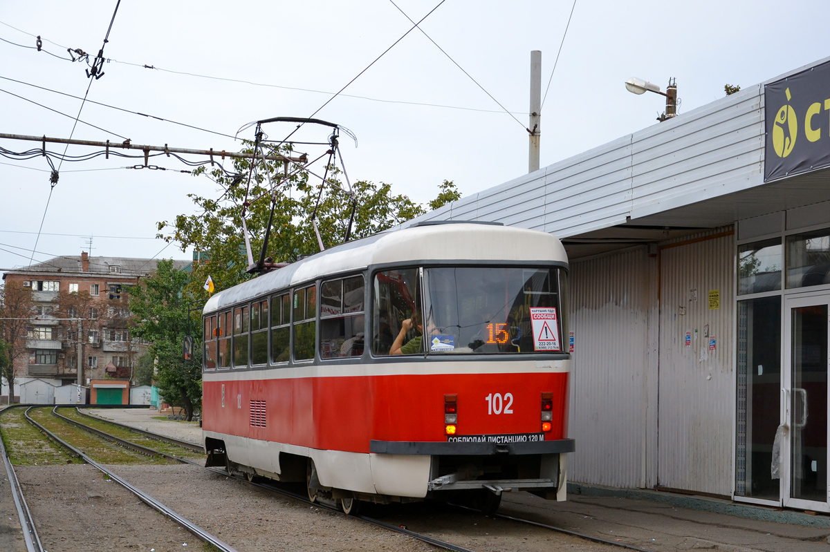 Краснодар, Tatra T3SU КВР МРПС № 102