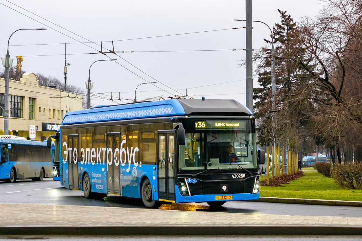 Москва, ЛиАЗ-6274 № 430258