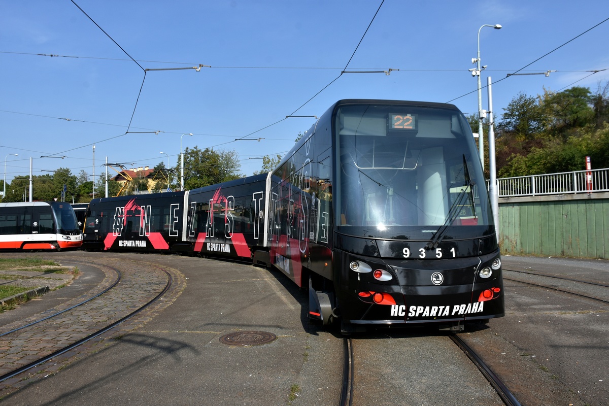 Прага, Škoda 15T4 ForCity Alfa Praha № 9351