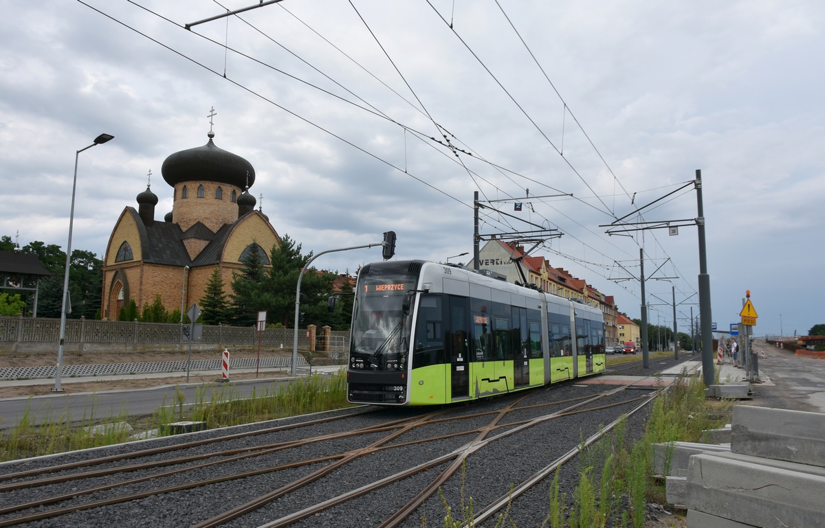 Gorzów Wielkopolski, PESA Twist 2015N č. 309 Gorzów Wielkopolski, PESA Twist 2015N č. 309