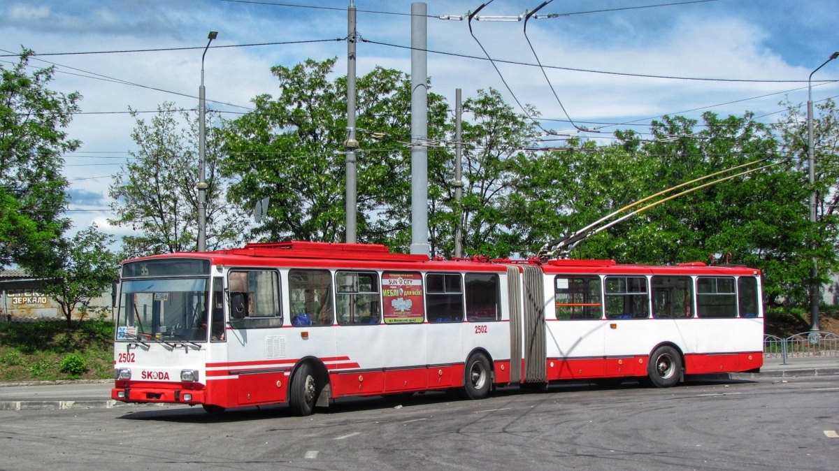 Харьков, Škoda 15Tr13/6M № 2502