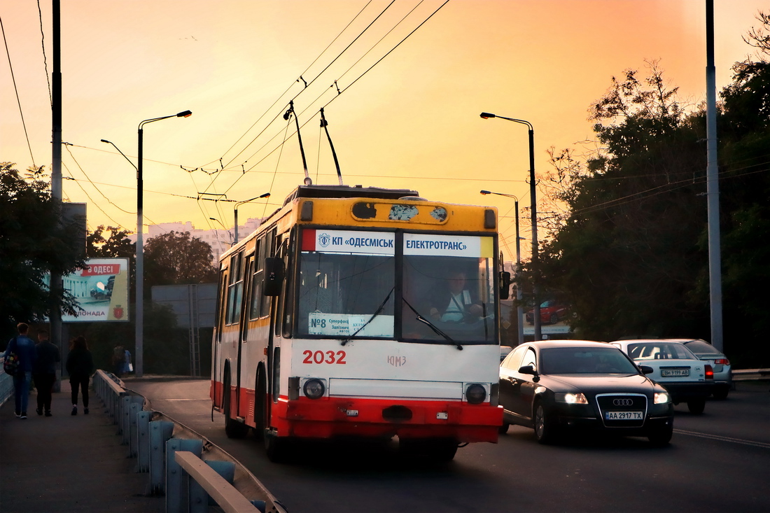 Одесса, ЮМЗ Т1Р (Т2П) № 2032