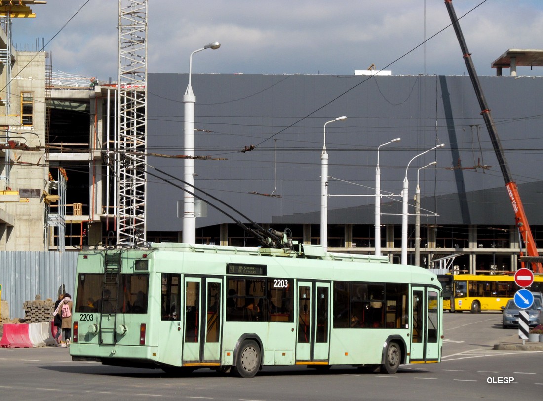 Минск, БКМ 321 № 2203