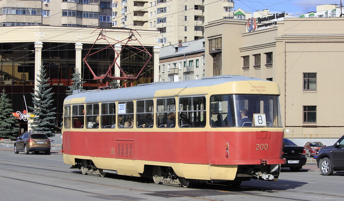 Yekaterinburg, Tatra T3SU č. 200