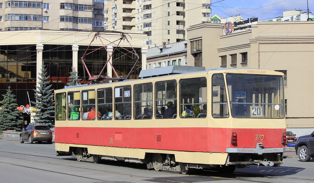 Екатеринбург, Tatra T6B5SU № 370 Екатеринбург, Tatra T6B5SU № 370