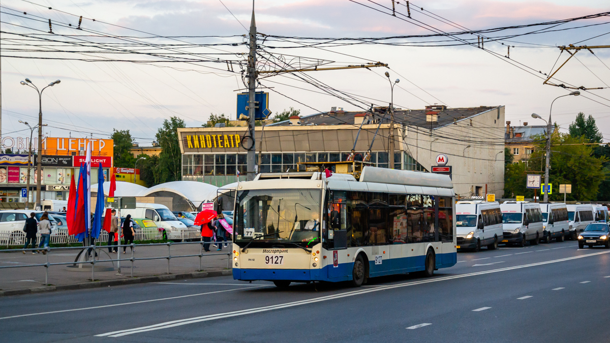 Москва, Тролза-5265.00 «Мегаполис» № 9127