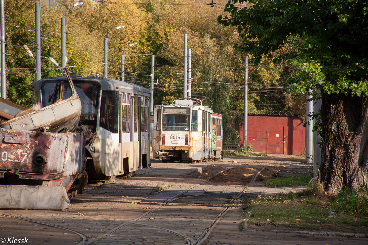 Москва, Tatra T3SU № 0527