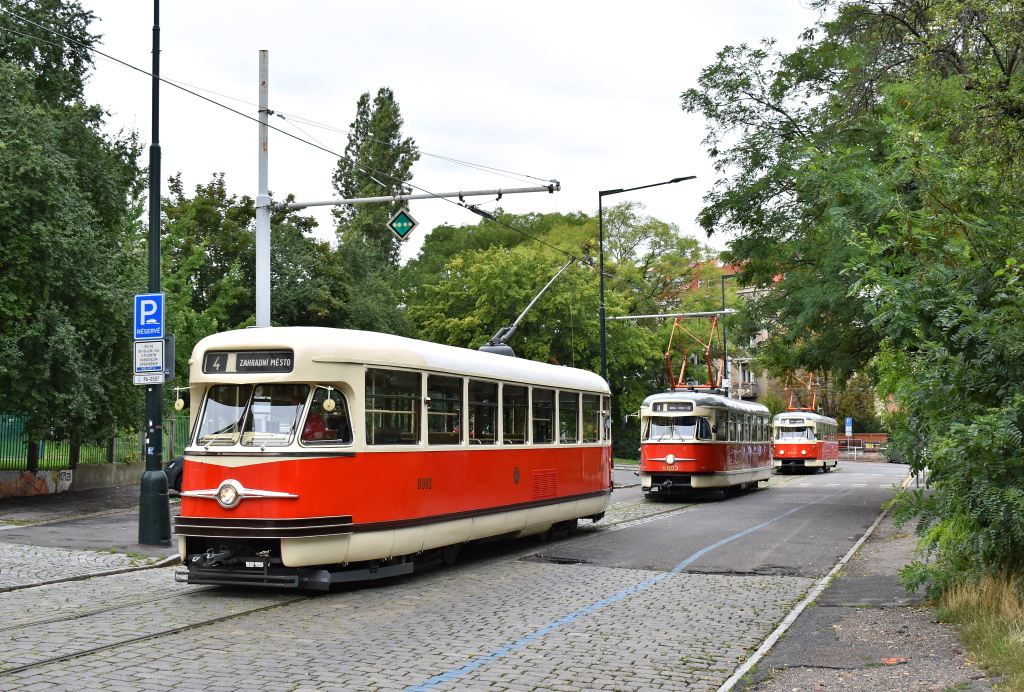 Prague, Tatra T2 № 6002; Prague — Photo trip "T2 tramways near Prague castle" Prague, Tatra T2 № 6002; Prague — Photo trip "T2 tramways near Prague castle"