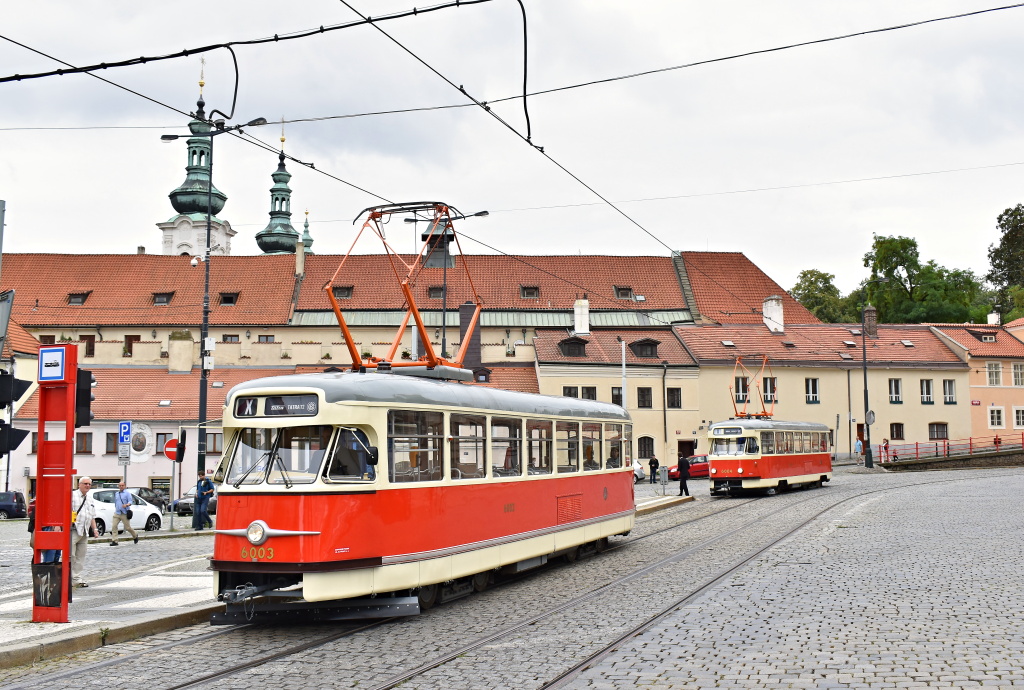 Прага, Tatra T2R № 6003; Прага — Фотопоездка "Трамваи Т2 в окрестностях Пражского града" Прага, Tatra T2R № 6003; Прага — Фотопоездка "Трамваи Т2 в окрестностях Пражского града"
