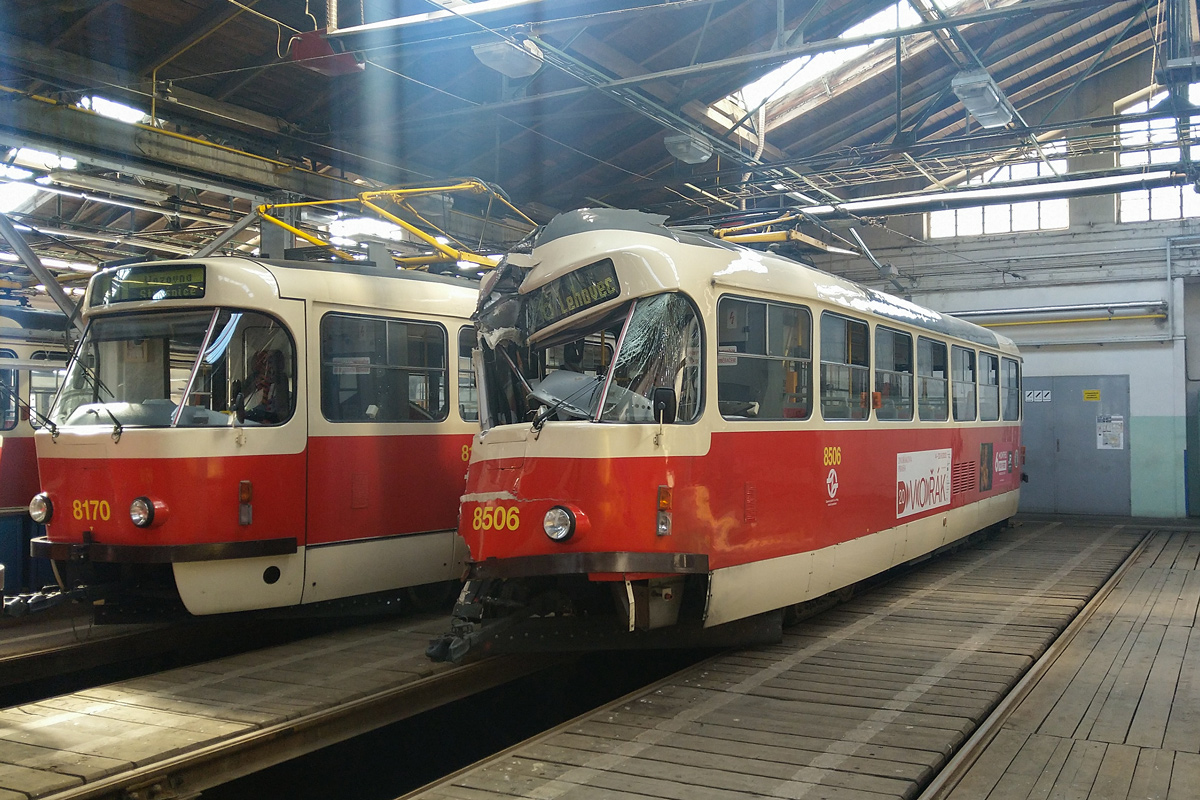 Прага, Tatra T3R.P № 8506