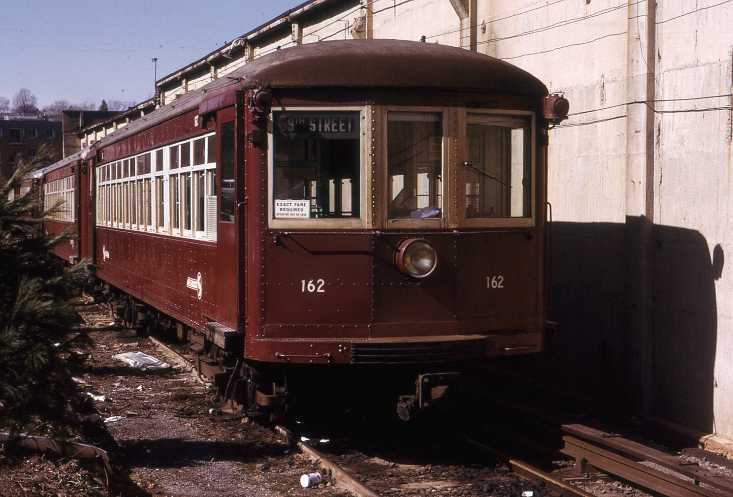 Филадельфия, Brill "Strafford car" № 162