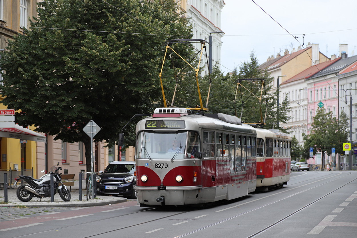 Прага, Tatra T3R.PLF № 8279