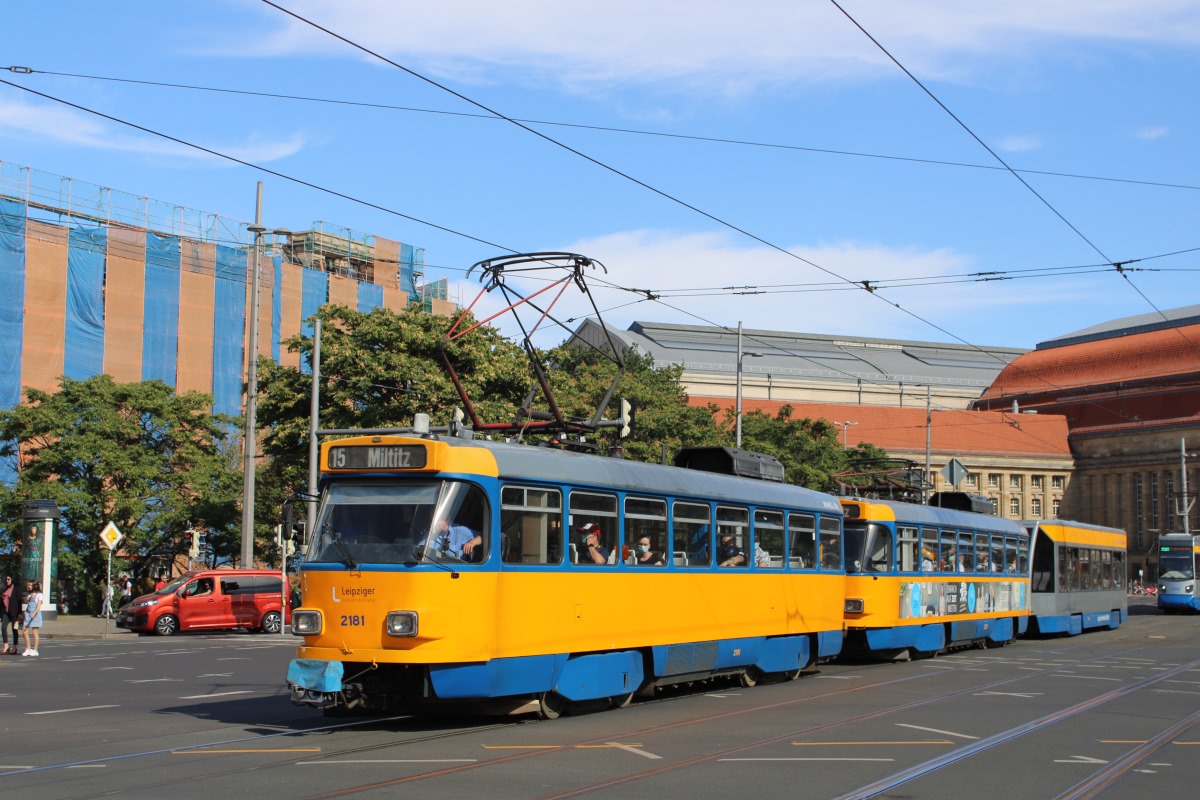 Лейпциг, Tatra T4D-M1 № 2181