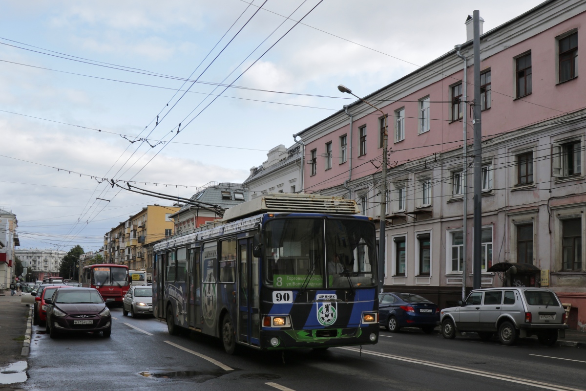 Ярославль, ЛиАЗ-5280 (ВЗТМ) № 90 Ярославль, ЛиАЗ-5280 (ВЗТМ) № 90