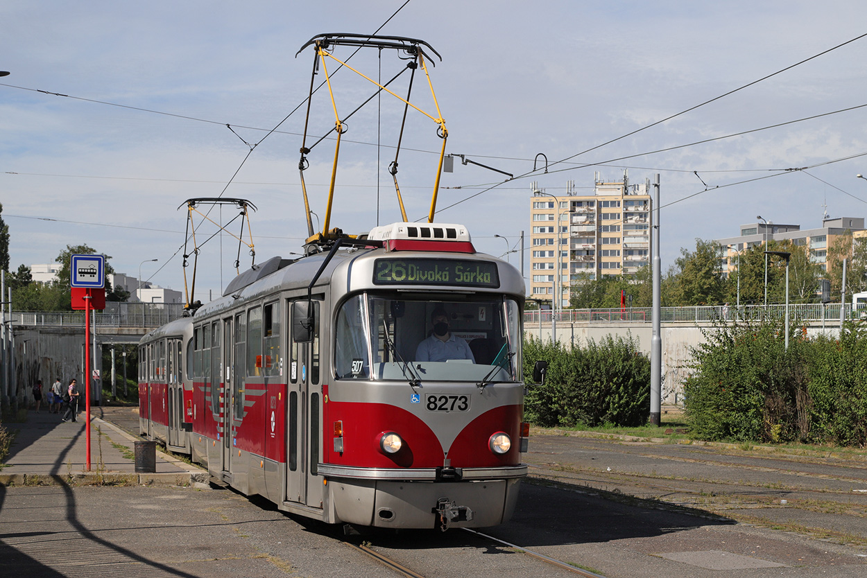 Прага, Tatra T3R.PLF № 8273