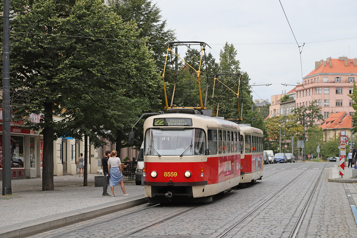Prága, Tatra T3R.P — 8559