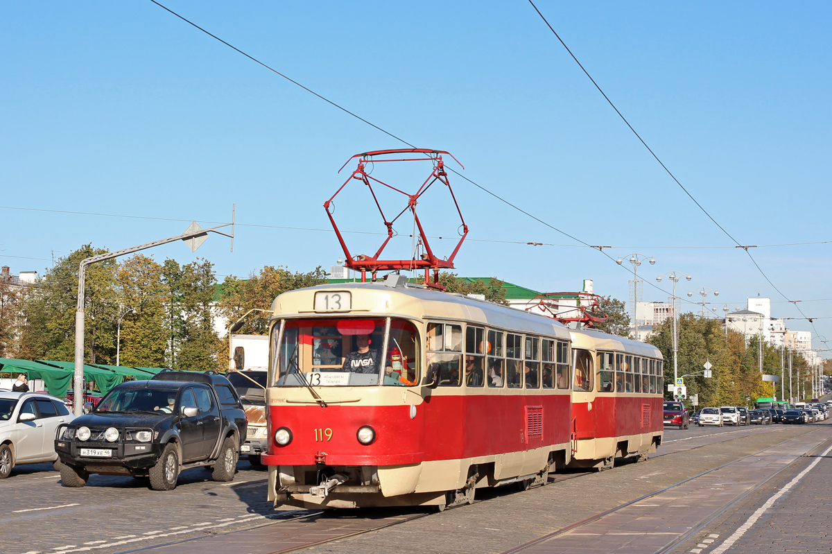 Екатеринбург, Tatra T3SU (двухдверная) № 119