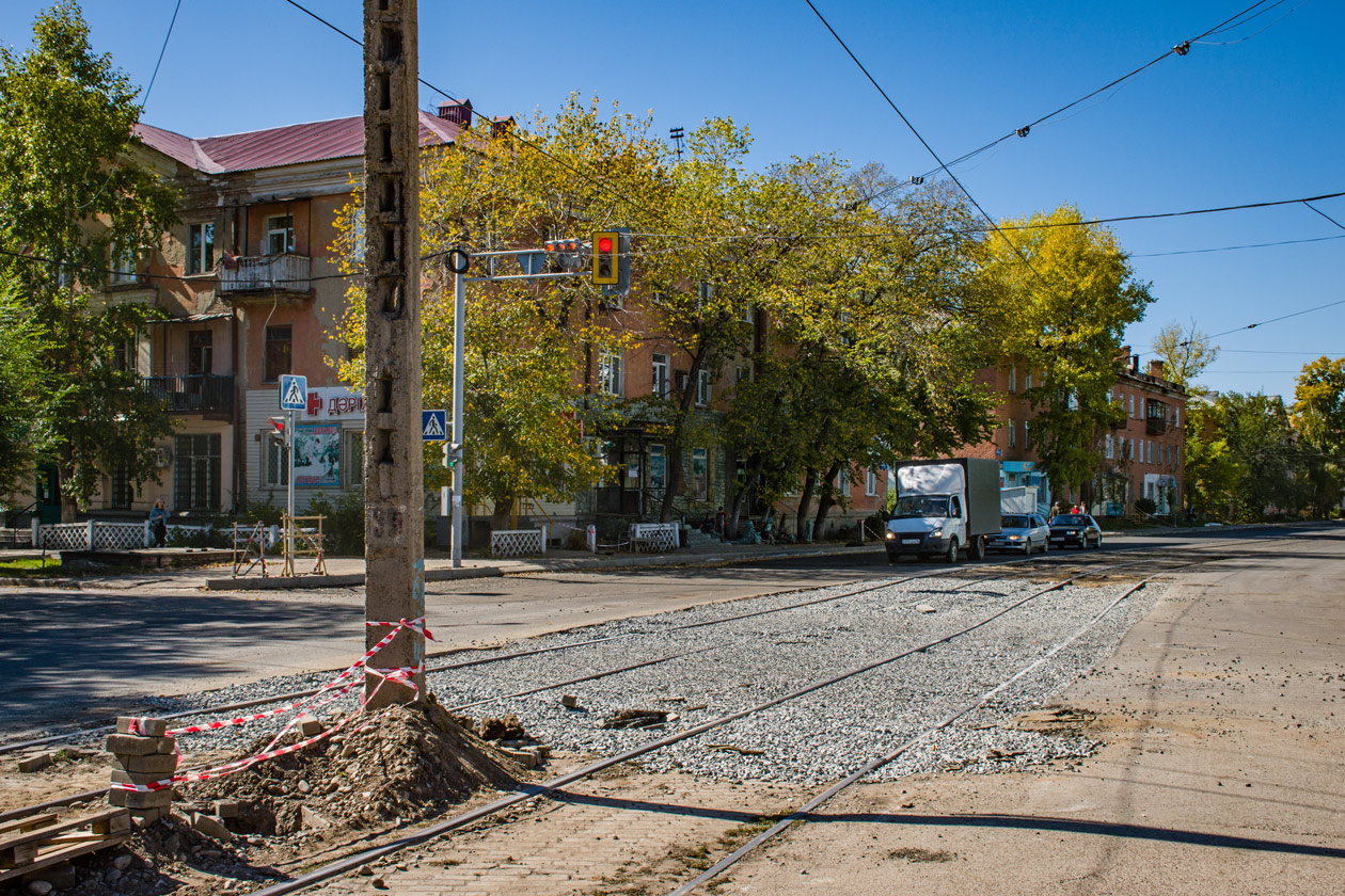 Усть-Каменогорск — Ремонты; Усть-Каменогорск — Трамвайные линии и инфраструктура