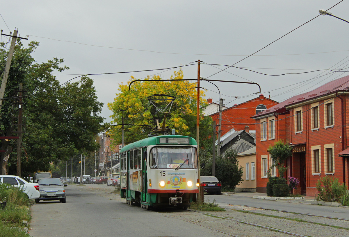Владикавказ, Tatra T4DM № 15