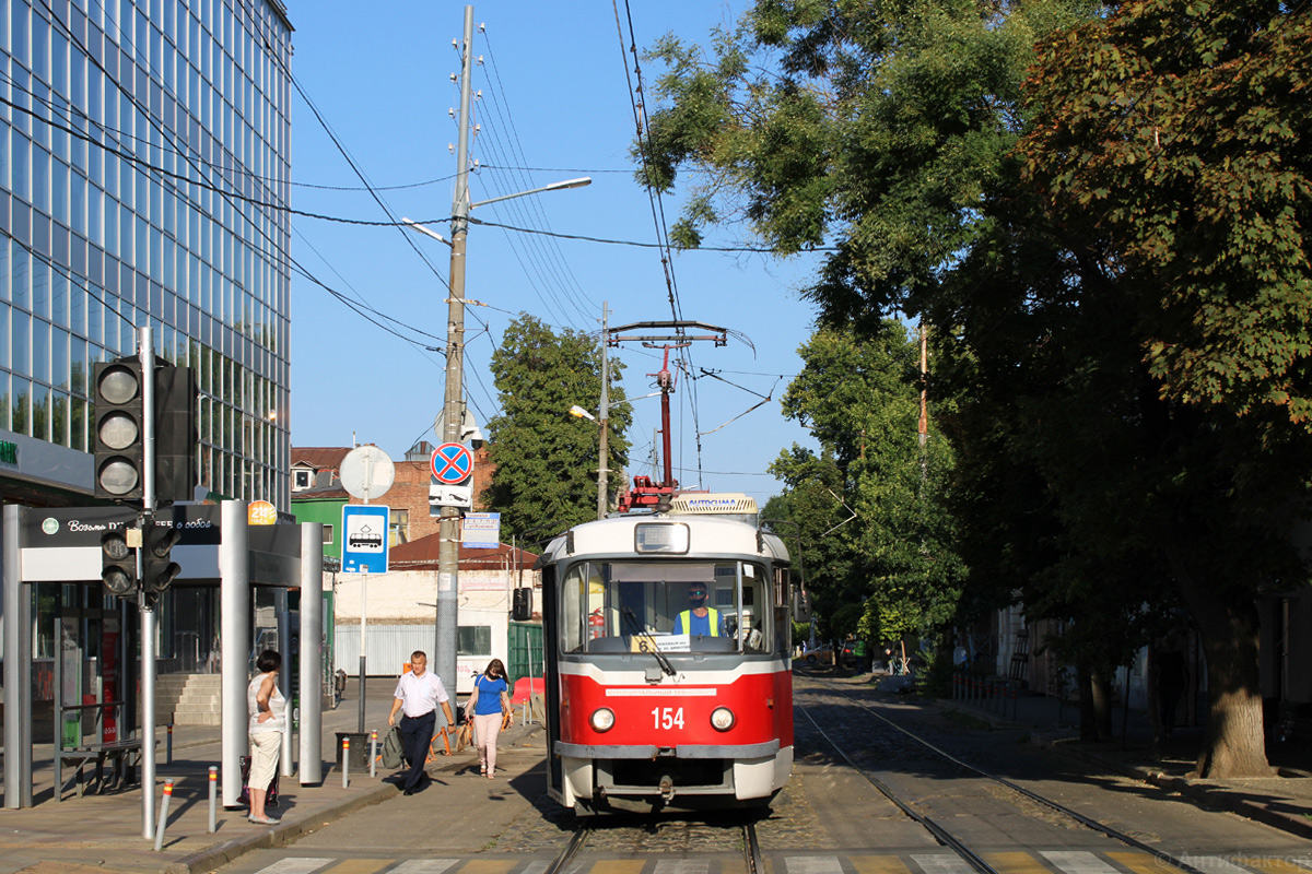 Краснодар, Tatra T3SU КВР МРПС № 154