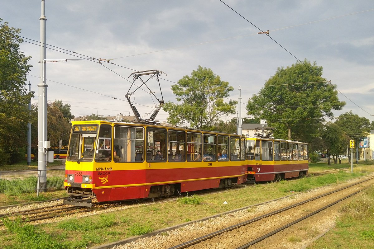 Лодзь, Konstal 805Na № 2388