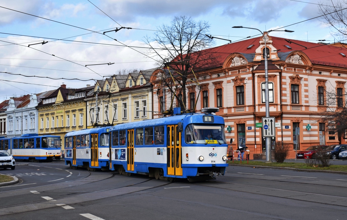 Острава, Tatra T3SUCS № 914