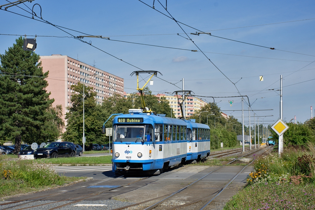 Острава, Tatra T3R.P № 1023