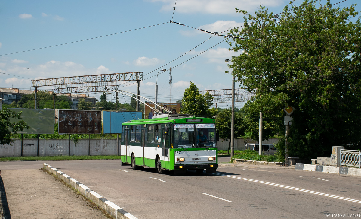 Ровно, Škoda 14Tr10/6 № 157