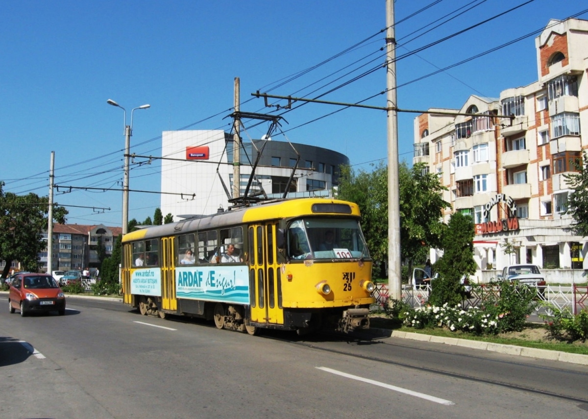 Botoșani, Tatra T4D № 25