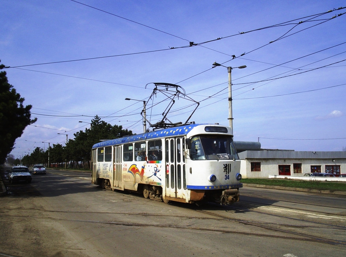 Ботошани, Tatra T4D-MI № 34