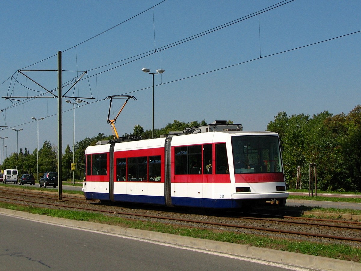 Оломоуц, Škoda 03T1 Astra № 201