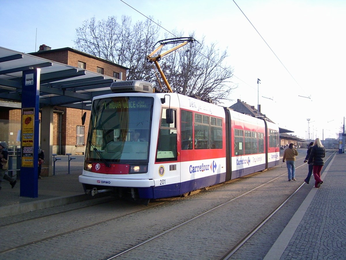 Оломоуц, Škoda 03T1 Astra № 201